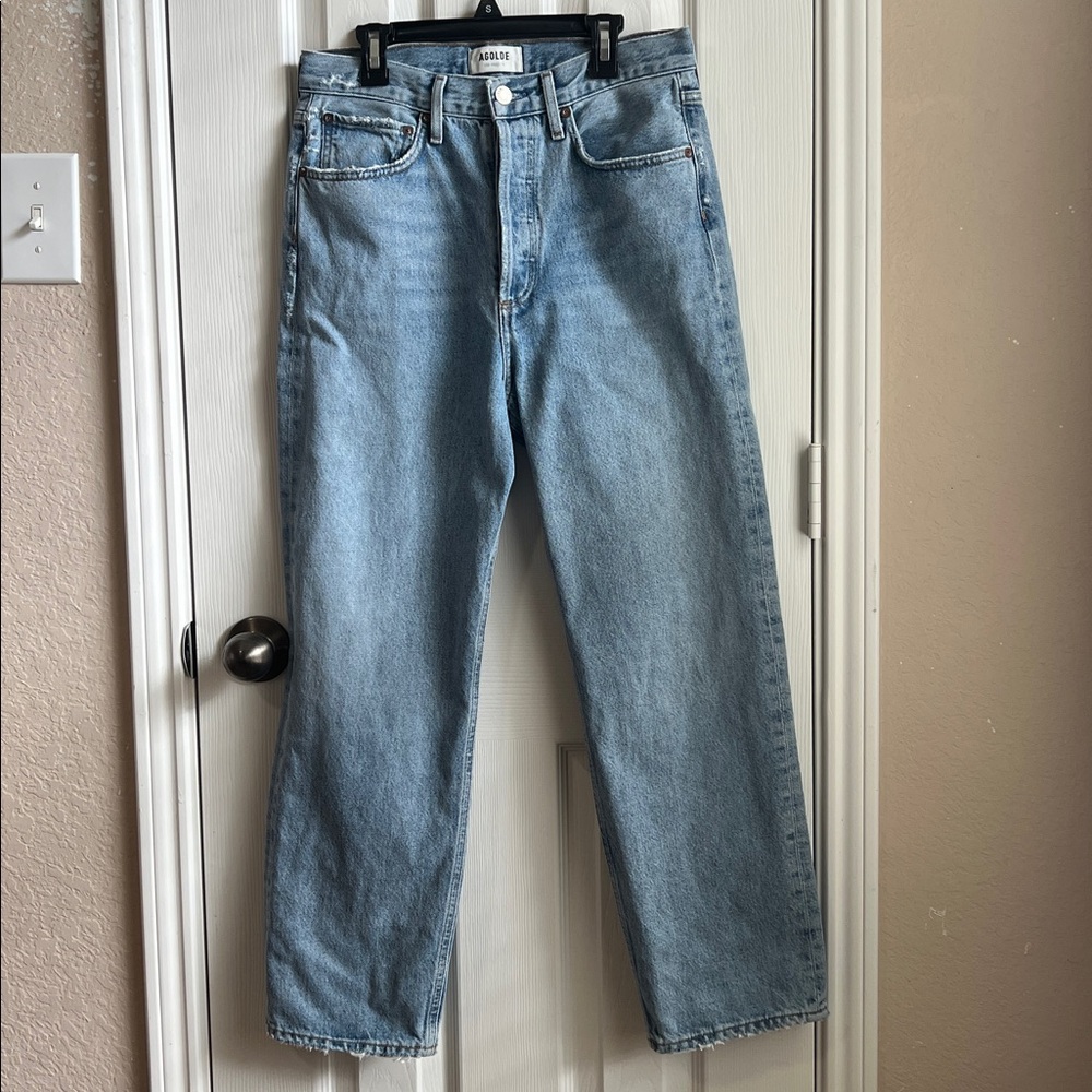 Agolde Light Blue Denim Jeans